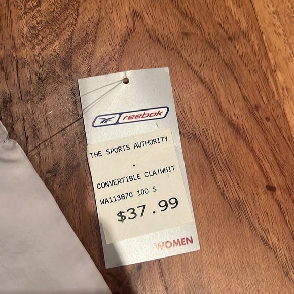 NWT Reebok Woman’s Convertible White Pants Size S - Picture 3 of 7